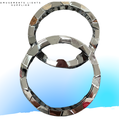 80 mm Chrome rings