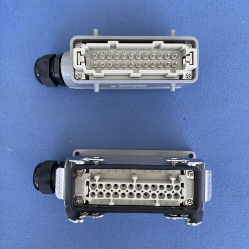 JL-24pins heavy duty plug with hight socket